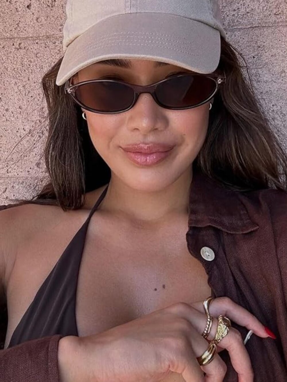 Lightweight Narrow Shades Sunglasses - Picture 6 of 7